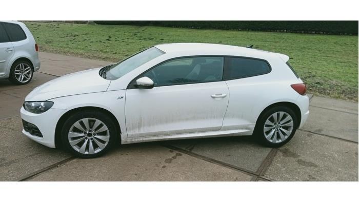 Achteras voorwielaandrijving van een Volkswagen Scirocco, Gebruikt, -, Volkswagen, -