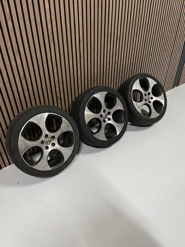 Volkswagen polo 6r gti detroit velgen 17 inch 215-40/17, 215 mm, Velg(en), 17 inch, Ophalen of Verzenden