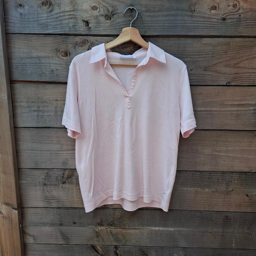 Witteveen roze poloshirt maat L, Kleding | Dames, T-shirts, Maat 42/44 (L), Ophalen of Verzenden, Zo goed als nieuw, Witteveen