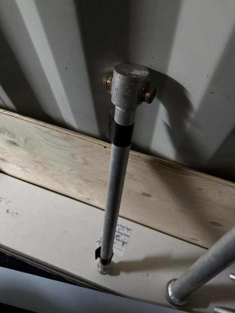 koppelbalk 5 kw in 2x 7/16 uit, Telecommunicatie, Ophalen of Verzenden, Zo goed als nieuw, Antenne