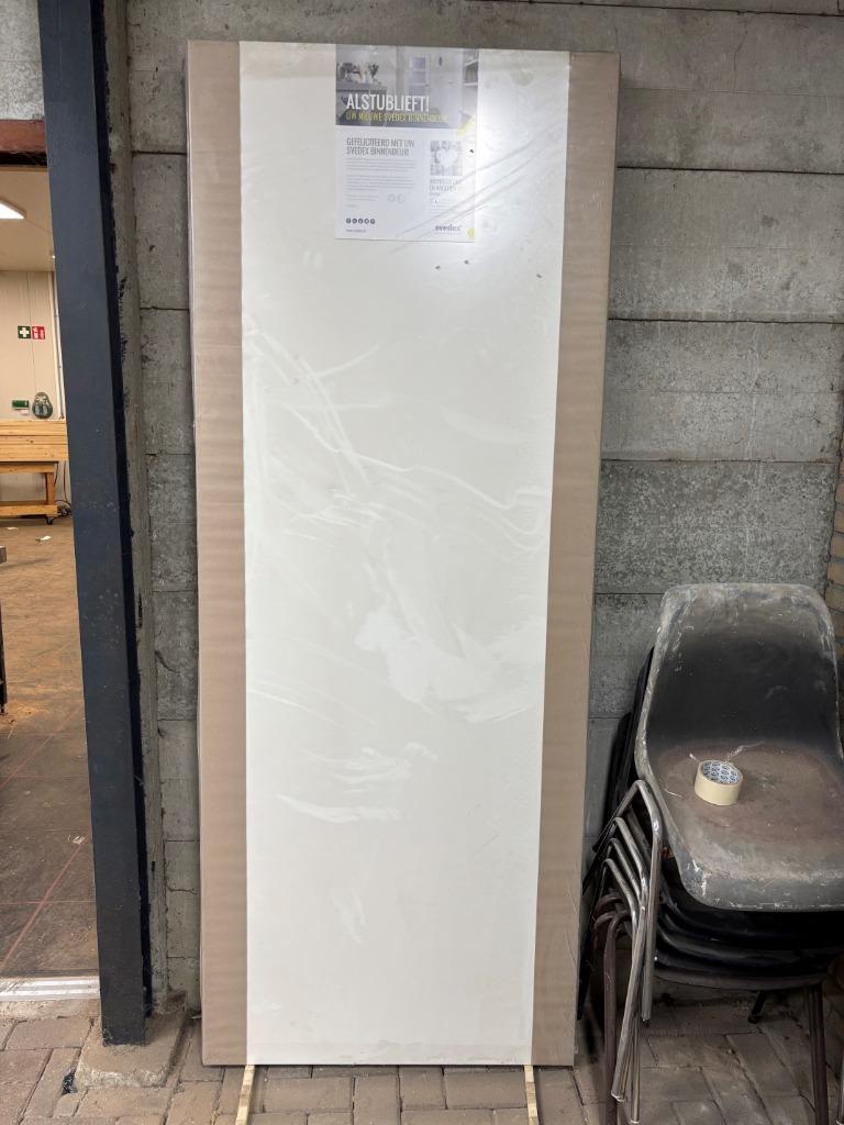 Svedex opdekdeur 2315 x 880 mm (2 stuks), Ophalen, 80 tot 100 cm, 215 cm of meer, Binnendeur