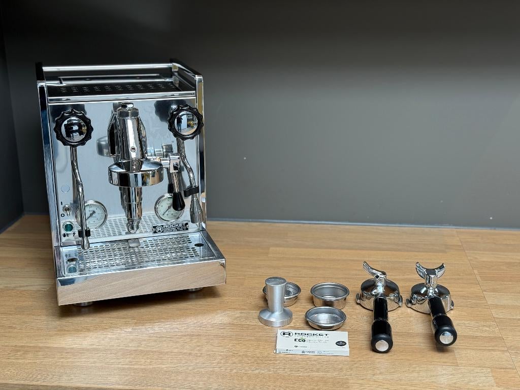 Rocket Mozzafiato Cronometro V PID, Garantie, Rocket, Espresso apparaat, Zo goed als nieuw, Afneembaar waterreservoir