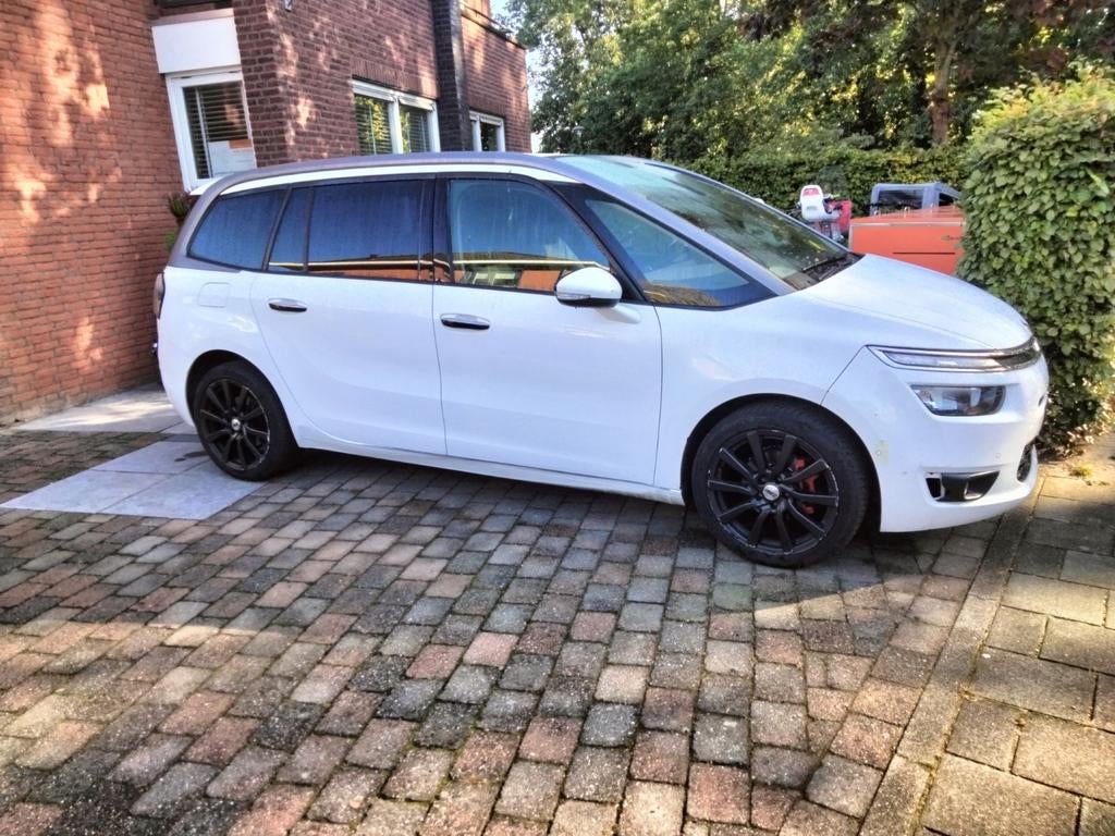 Citroën C4 (Grand) Picasso 1.6 E-hdi EGS 2014 Wit, Auto's, 1295 kg, 4 cilinders, Origineel Nederlands, Diesel