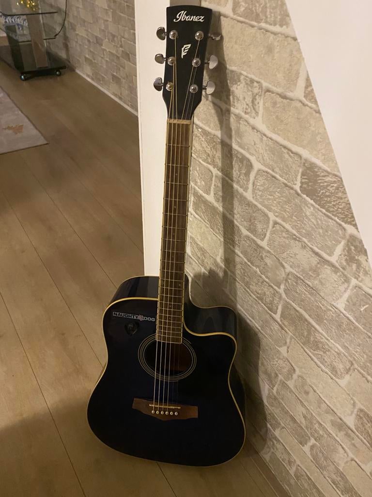 Ibanez PF15ECE-TBS Paars, Ophalen of Verzenden, Zo goed als nieuw