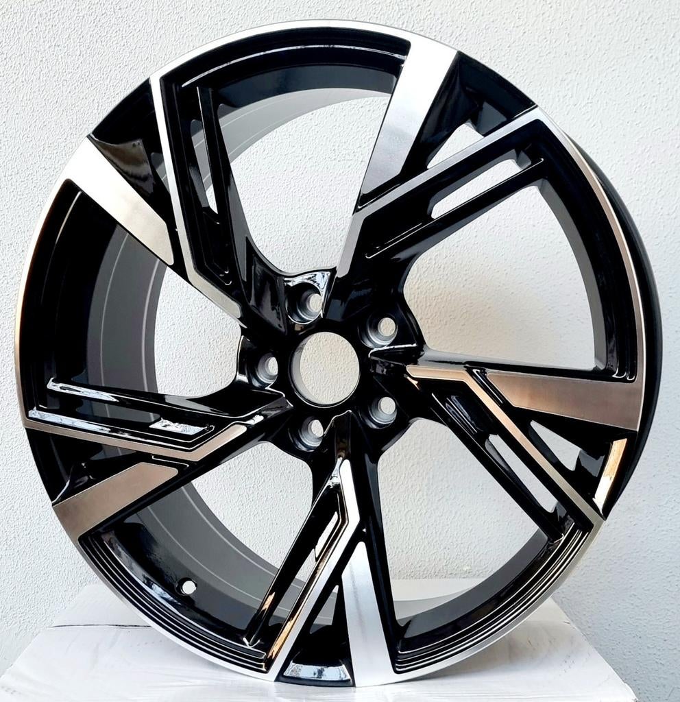 17" velgen Look 5x100 nieuw past Audi A1 S1 Polo Ibiza Fabia, 215 mm, Velg(en), Nieuw, 17 inch