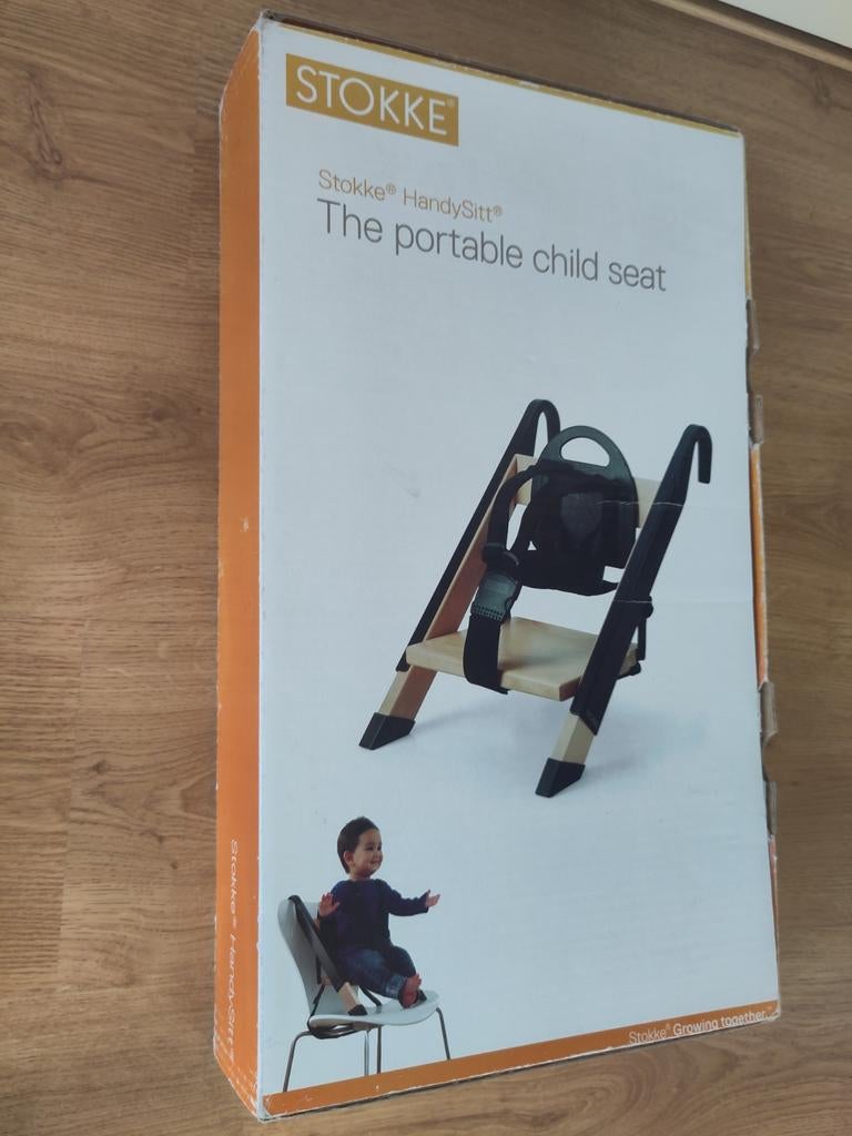 Stokke Handysitt Draagbaar Kinderstoeltje, Kinderen en Baby's, Ophalen of Verzenden, Gebruikt, Inklapstoel, Gordel(s)