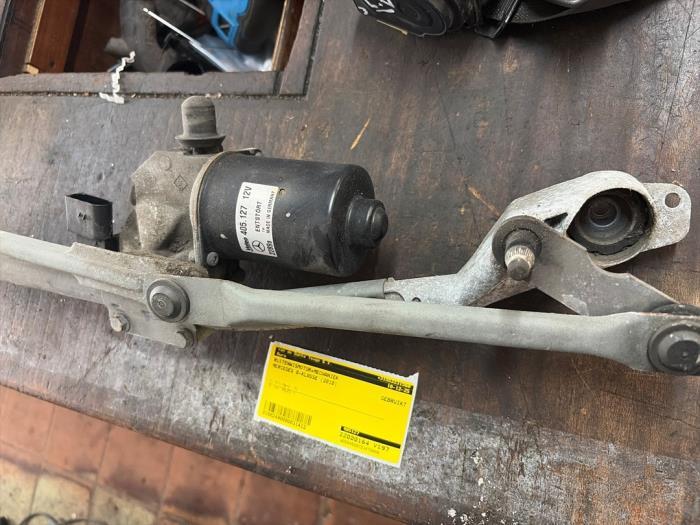 Ruitenwismotor + Mechaniek van een Mercedes B-Klasse, Gebruikt, -, -, 3 maanden garantie