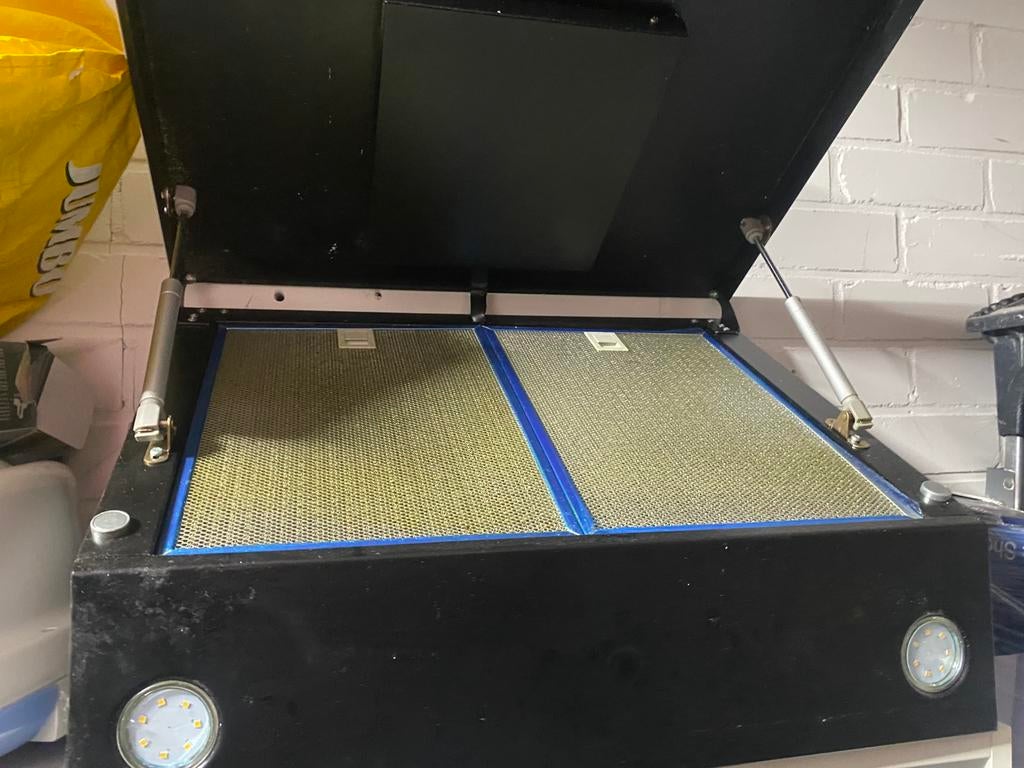 Klarstein Alina Afzuigkap met LED-display en Sfeerlicht, Witgoed en Apparatuur, Afzuigkappen, Ophalen, Zo goed als nieuw, 400 tot 600 m³ per uur