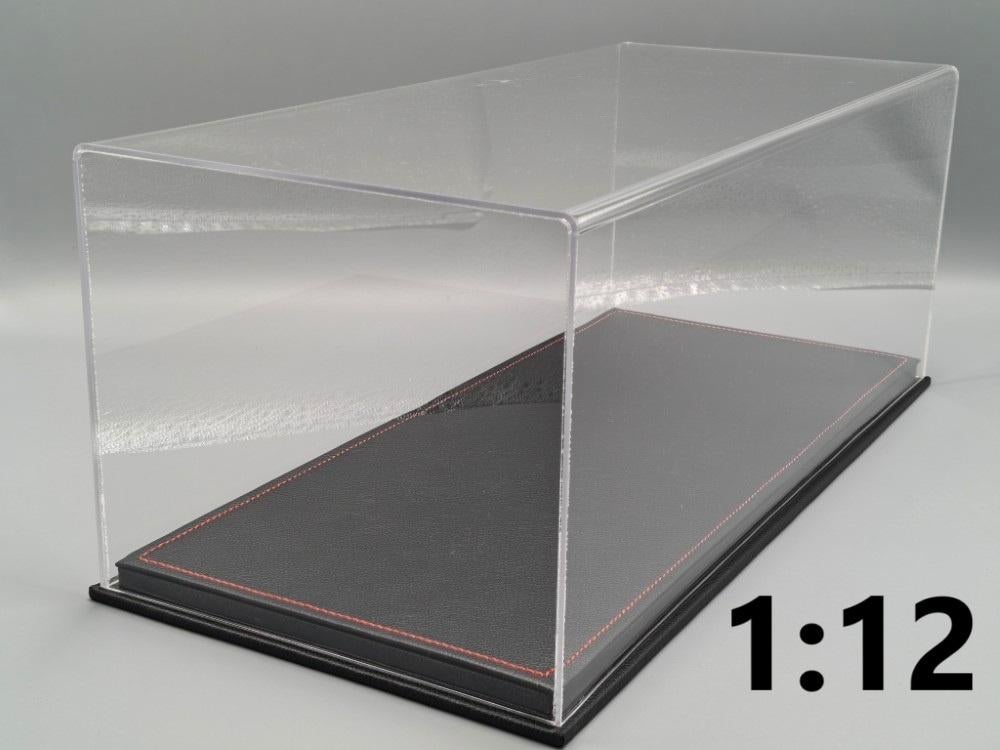 SD Display Luxe Vitrine voor 1:12 Modelauto’s | leather look, Hobby en Vrije tijd, Modelauto's | 1:5 tot 1:12, SD, 1:9 t/m 1:12