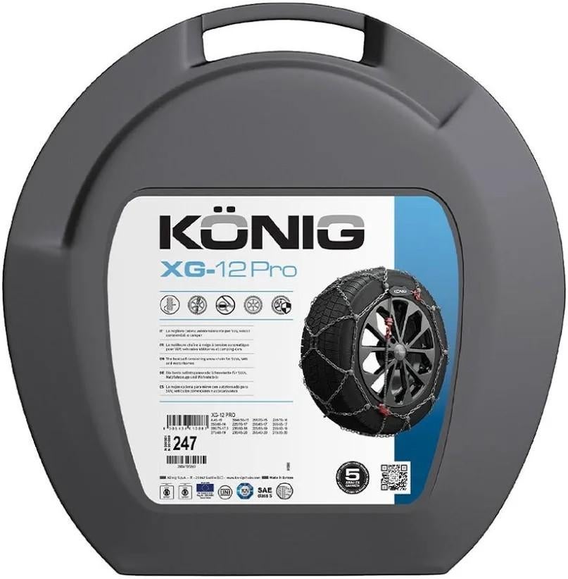 König XG 12 Pro Sneeuwkettingen te huur voor o.a. Tesla, Ophalen, Gebruikt