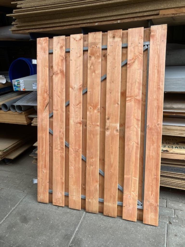 tuindeur/ poort deur red class geimpregneerd 140 cm breed, Ophalen, 100 tot 150 cm, Nieuw, Looppoort