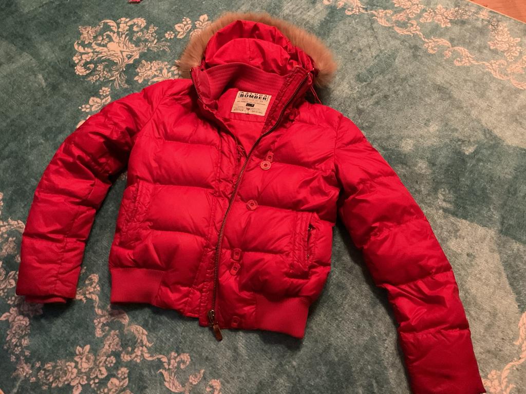 Moscow  -jack.   Orgineel, Kleding | Dames, Ophalen of Verzenden, Zo goed als nieuw, Rood