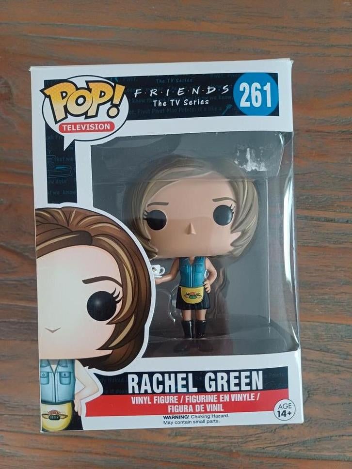 Funko Pop: Friends, 261 Rachel Green (waitress)(vaulted), Verzamelen, Poppetjes en Figuurtjes, Ophalen of Verzenden