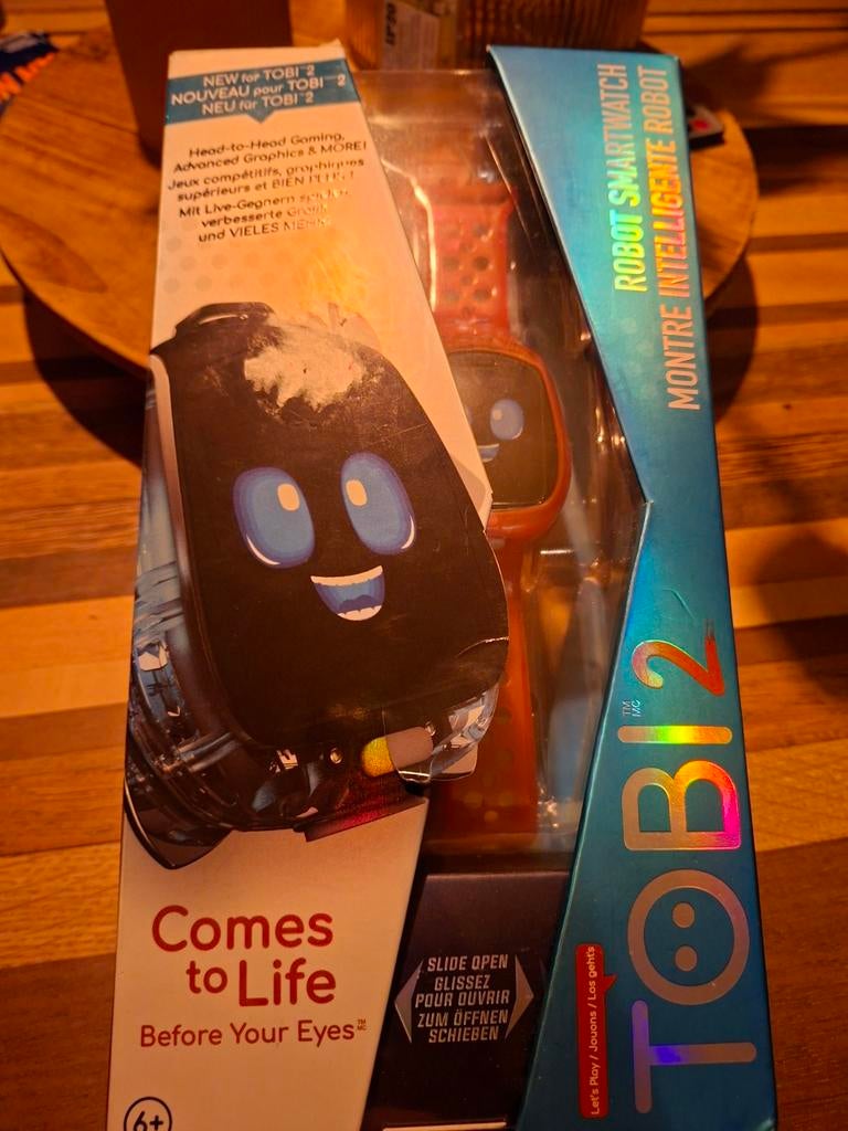 Tobi 2 Smartwatch - Nieuw in doos!, Zwart, Tobi, Nieuw, Ophalen of Verzenden
