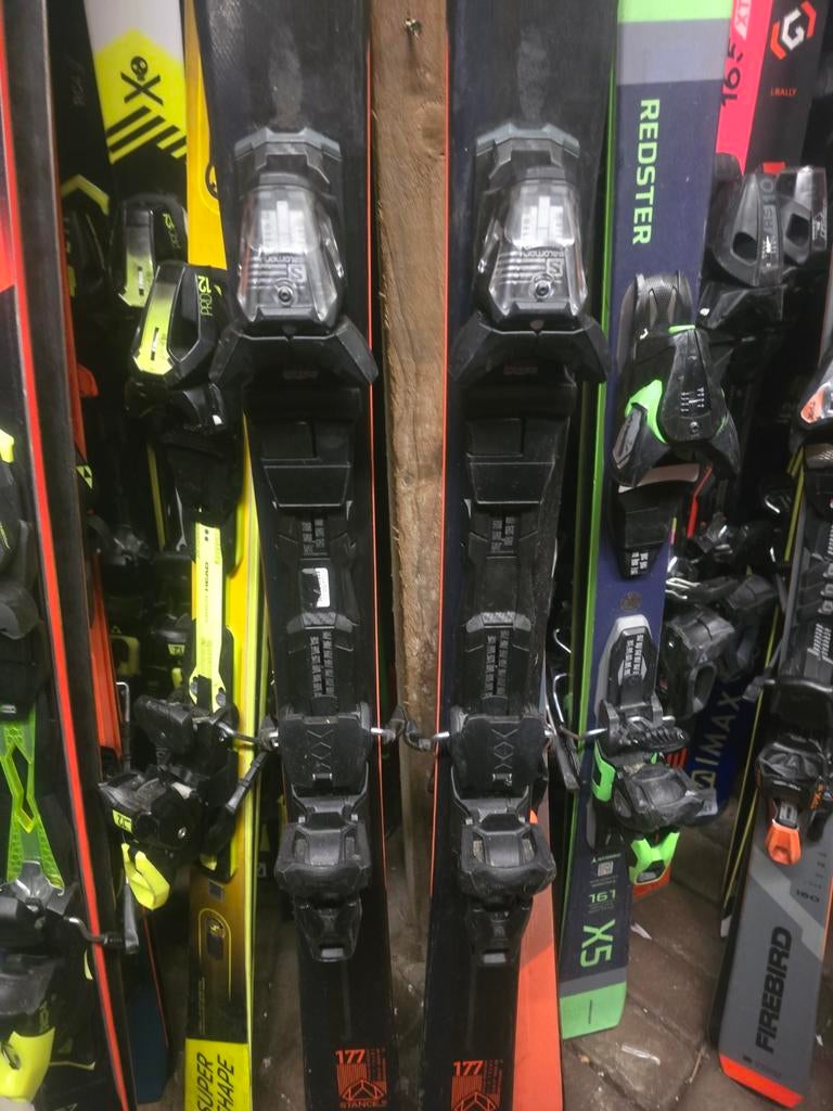 177cm SALOMON STANCE CA TI ALL MOUNTAIN, 160 tot 180 cm, Zo goed als nieuw, Carve, Skiën