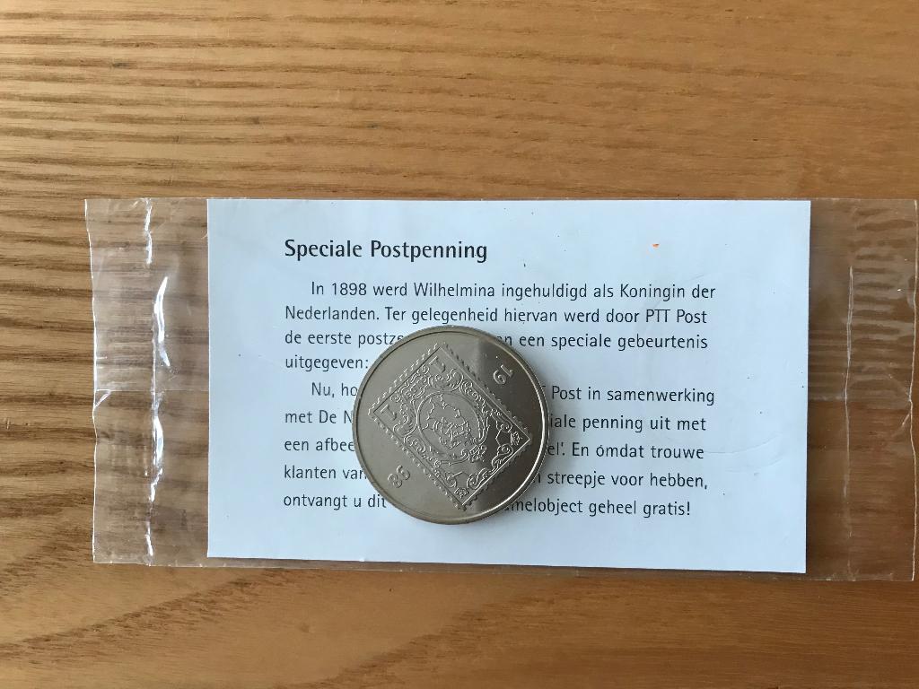 Nederland speciale Postpenning 1998 Koningin Wilhelmina ., Ophalen of Verzenden