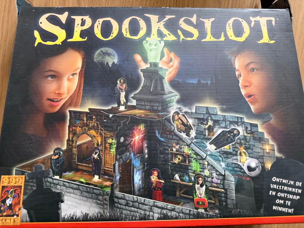 Spookslot!, Drie of vier spelers, Ophalen of Verzenden, Zo goed als nieuw