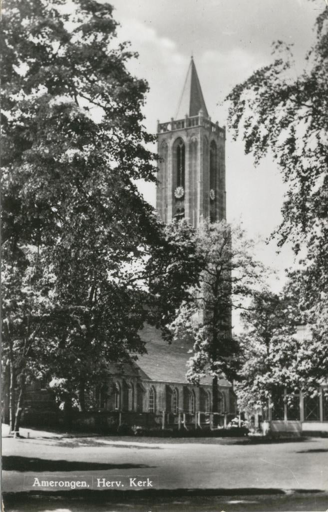 Amerongen Herv.Kerk, Verzenden, 1940 tot 1960, Ongelopen, Utrecht