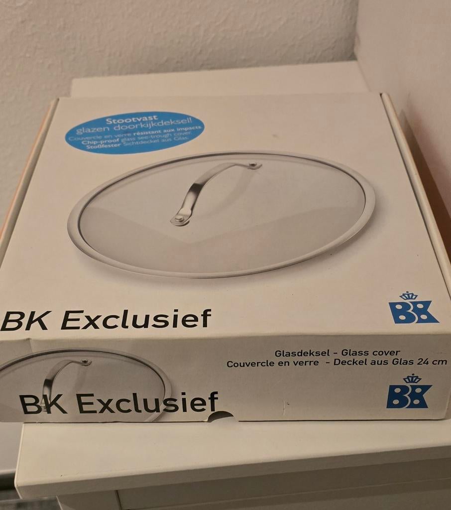 BK Deksels 24cm + 28cm - Nieuw in doos, Ophalen of Verzenden, Nieuw