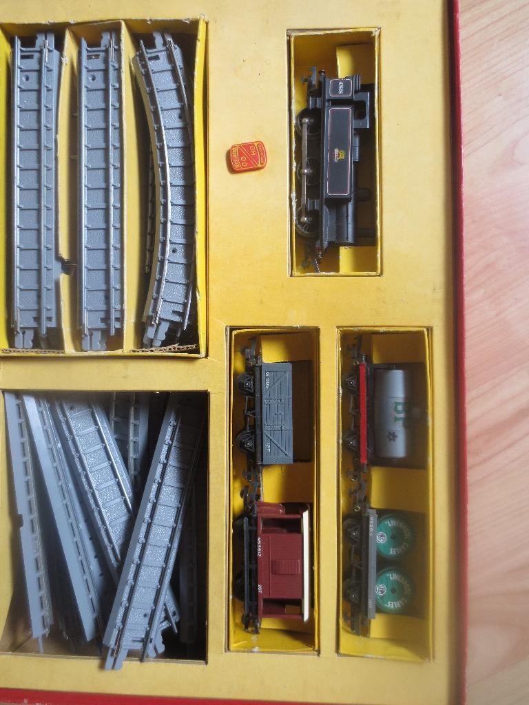 Modeltrein Triang, Hobby en Vrije tijd, Modeltreinen | H0, Ophalen, Gelijkstroom, Treinset, Overige merken