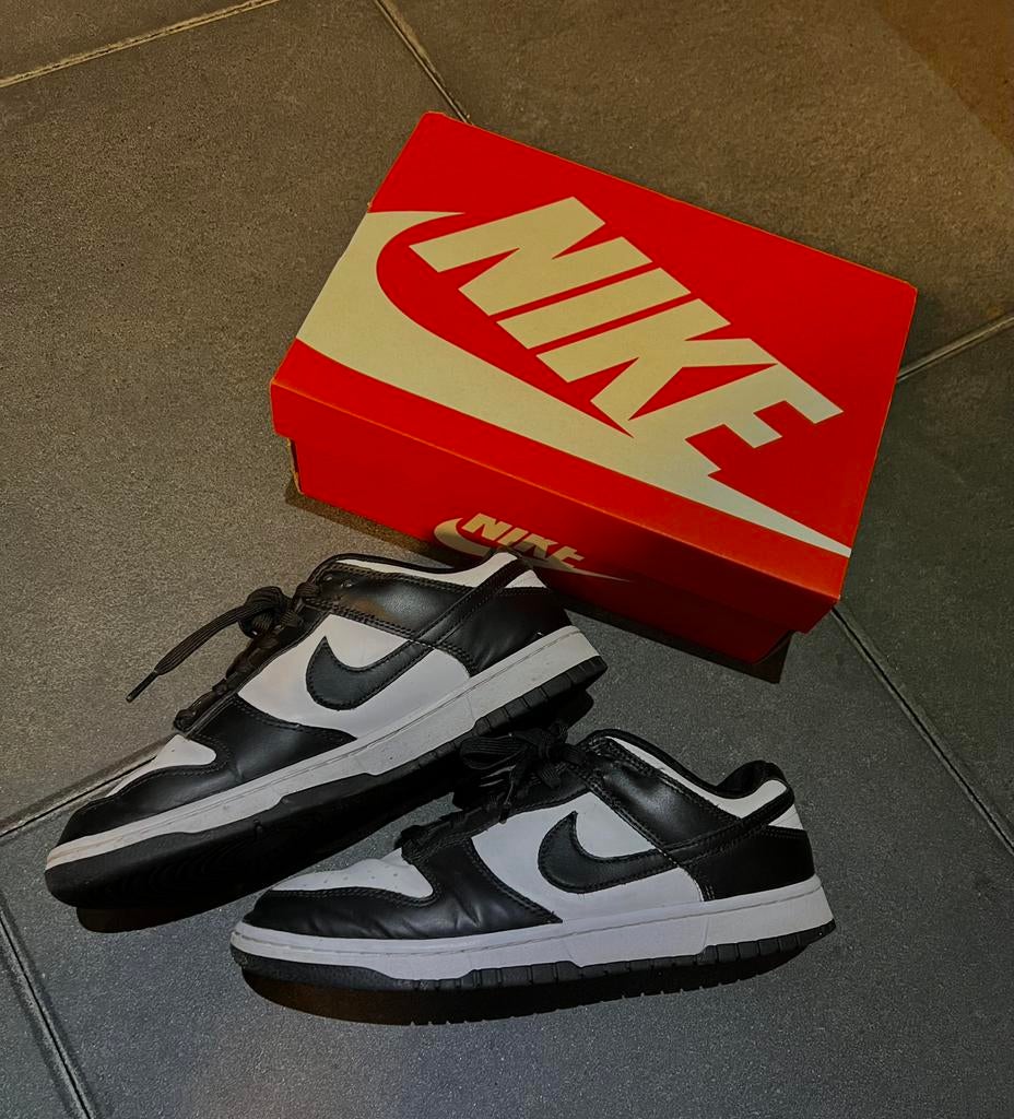 Nike Dunk Low Panda, Zwart, Nike, Ophalen of Verzenden, Sneakers of Gympen