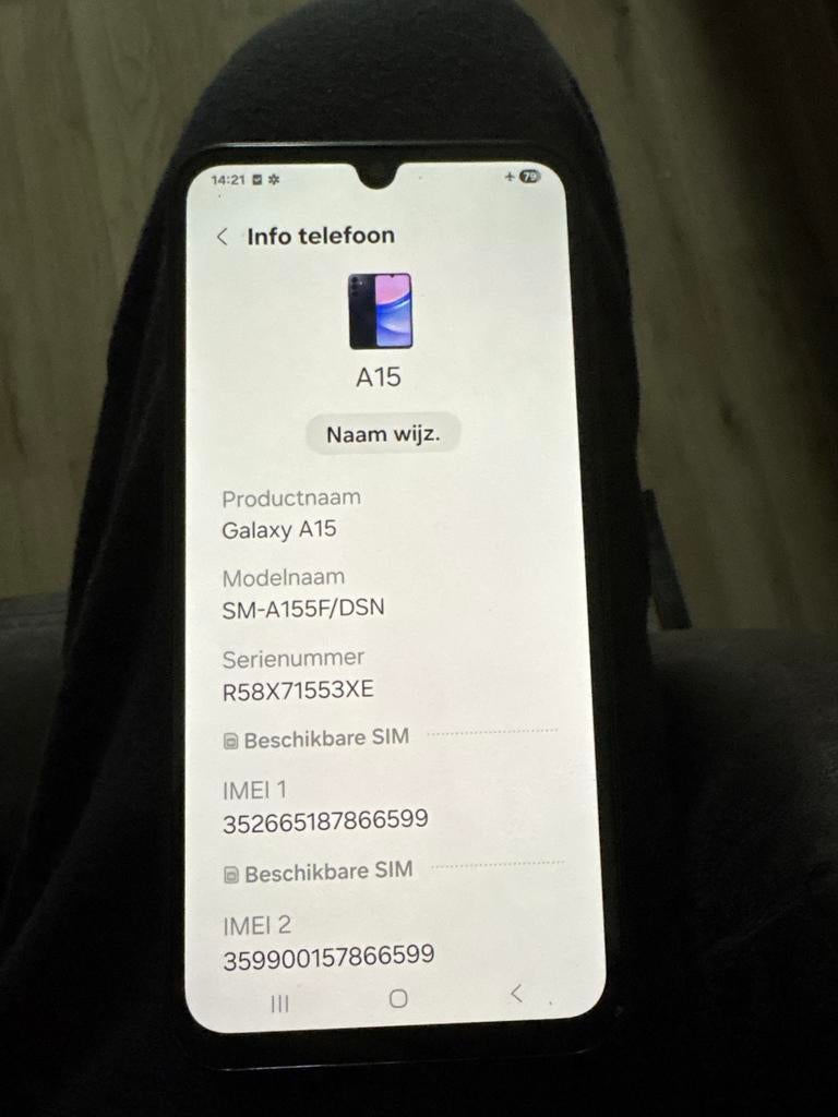 Samsung Galaxy A15 - Zo goed als nieuw!, Telecommunicatie, Mobiele telefoons | Samsung, Touchscreen, Ophalen of Verzenden, Zo goed als nieuw