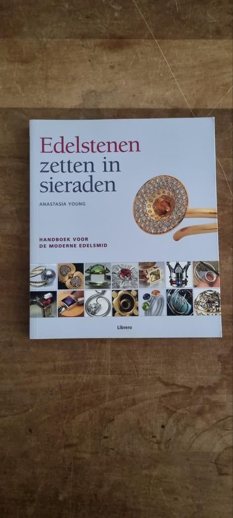Edelstenen zetten in sieraden - Handboek edelsmid, Ophalen of Verzenden, Zo goed als nieuw, Sieraden maken, Anastasia Young