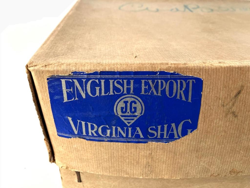 Gruno Tabak - Virginia Shag - Lege doos - Jaren 50/60, Verzenden, Gebruikt, Tabaksdoos of Verpakking