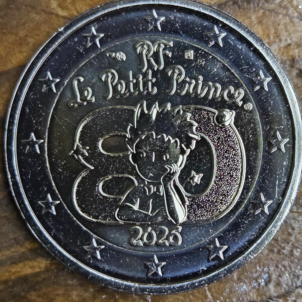 Frankrijk 2026: Kleine Prinses (UNC), Ophalen of Verzenden, Frankrijk, 2 euro, Losse munt