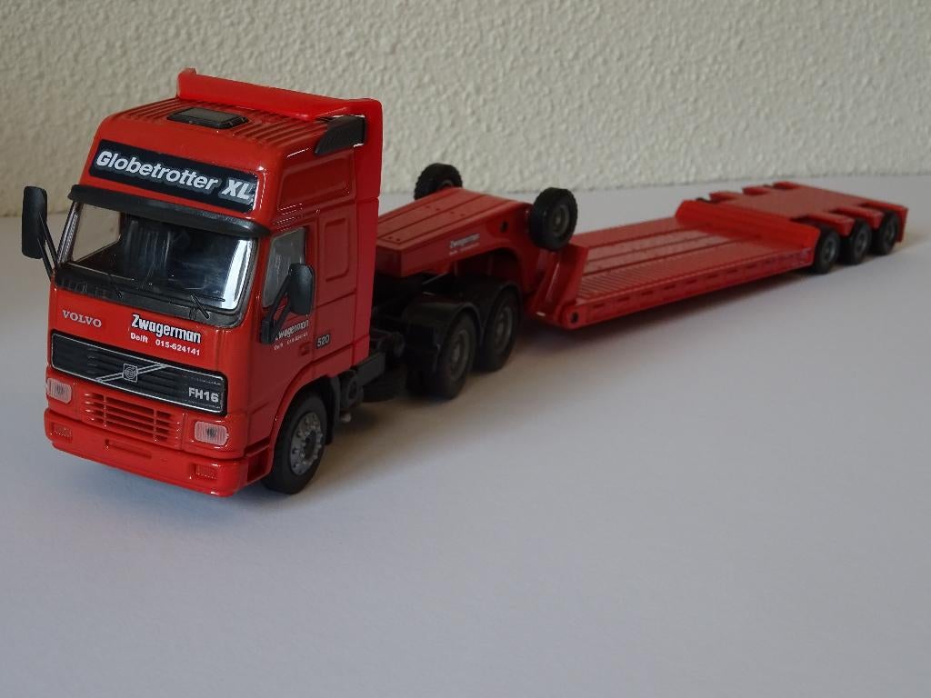 VOLVO FH16 XL ZWAGERMAN MET 3 ASSIGE DIEPLADER JOAL OVP, Ophalen of Verzenden, Nieuw, Bus of Vrachtwagen, Overige merken