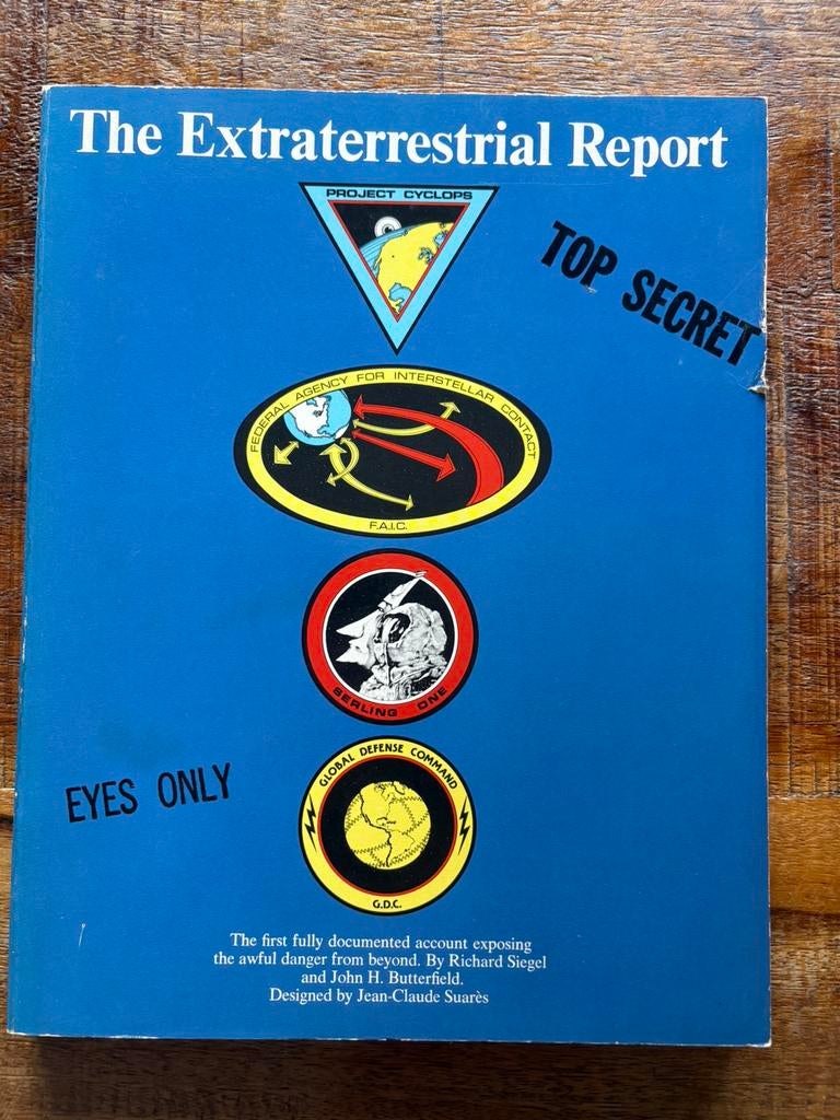 The Extraterrestrial Report – Top Secret UFO Book (1978), Boeken, Science fiction, Ophalen of Verzenden, Zo goed als nieuw