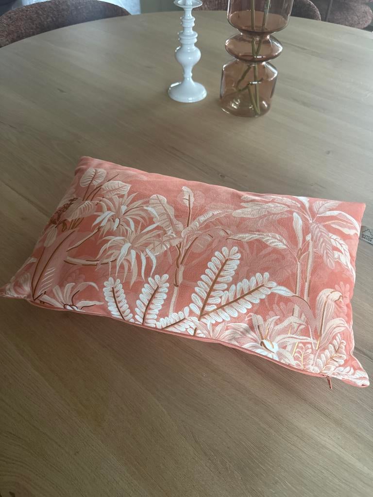 sierkussen Dutch Decor oranje/terra kleur, Ophalen of Verzenden, Zo goed als nieuw, Oranje, Rechthoekig