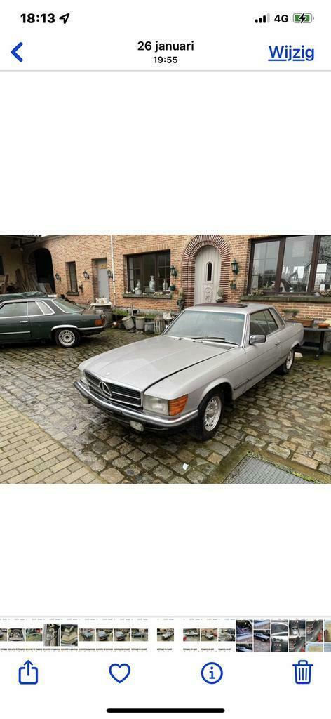 TEKOOP GEVRAAGD MERCEDES.  SLC.  VAN AF 1972. Tot 1982, Auto's, Mercedes-Benz, SLC, Particulier, Te koop