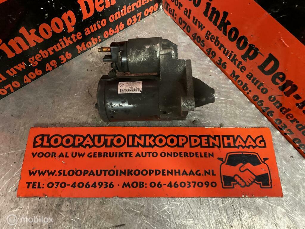 Renault Scenic Megane ('03-09) 1.6 16V Startmotor 8200665518, Ophalen of Verzenden, Gebruikt