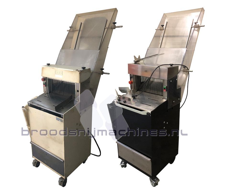 Occasion / Tweedehands broodsnijmachines ABO/JAC/VLB/BEKO, Ophalen of Verzenden, Gebruikt, Bakkerij en Slagerij