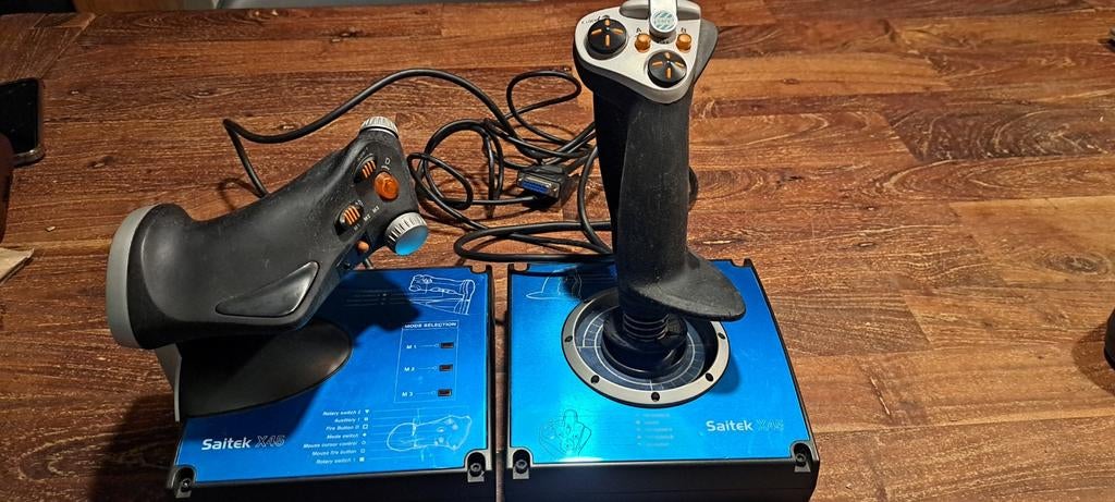 SAITEK X 45, Computers en Software, Joysticks, Ophalen of Verzenden, Zo goed als nieuw