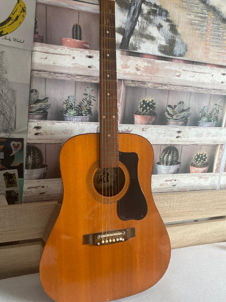 Acoustic guitar, Muziek en Instrumenten, Ophalen, Gebruikt, Western- of Steelstringgitaar