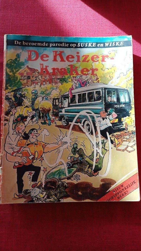 Suske en Wiske, De keizerkraker / Satire 1982 / Amsterdam, Boeken, Stripboeken, Gelezen, Eén stripboek, Ophalen of Verzenden, Willy Dondersteen