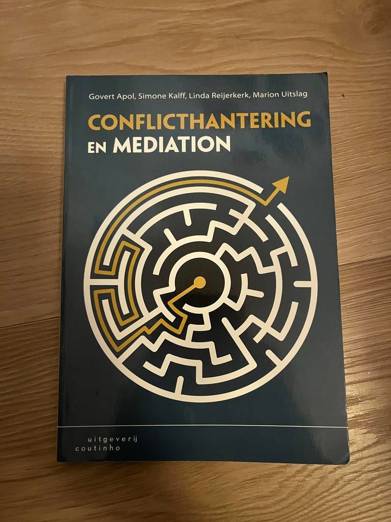 Conflicthantering en Mediation - Goede staat, Ophalen of Verzenden, Gelezen