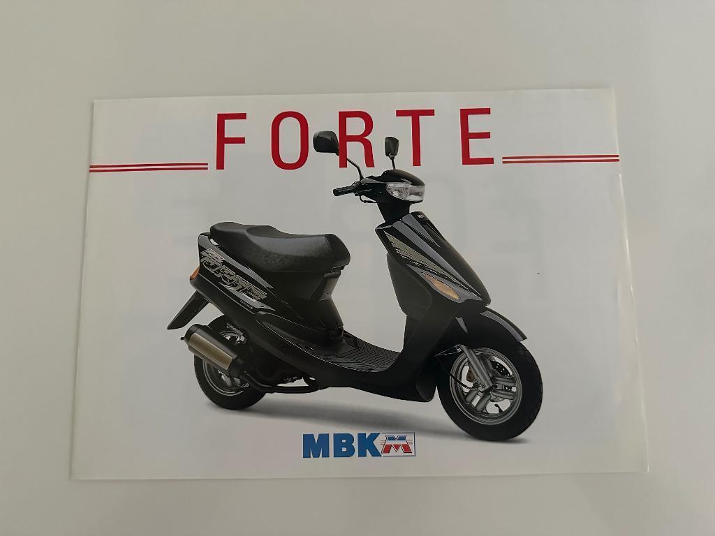 Folder Mbk Forte Yamaha, Ophalen of Verzenden