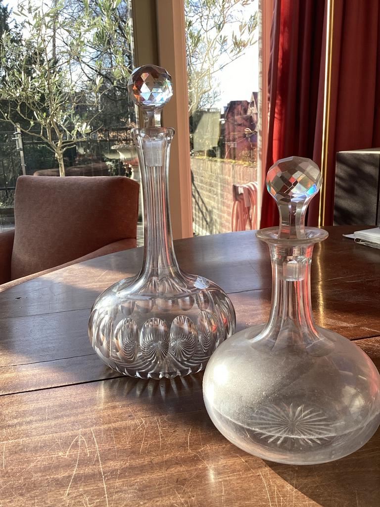 Vintage Kristallen Karaffen Set, Ophalen of Verzenden