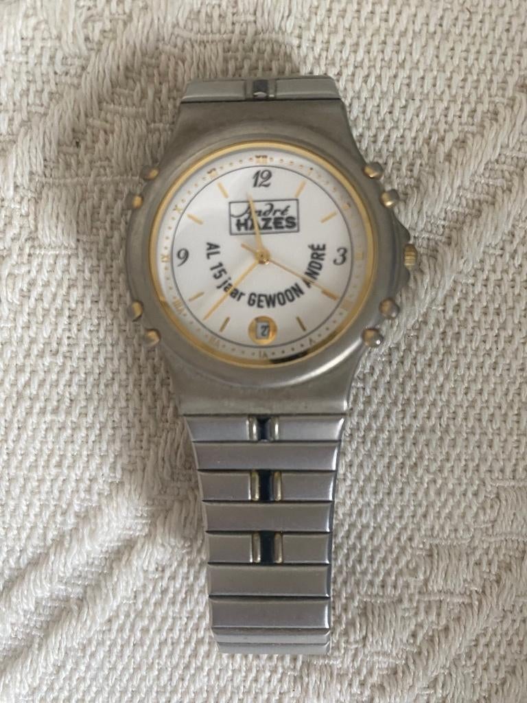 uniek Andre Hazes horloge, Verzamelen, Ophalen of Verzenden, Nieuw, Gebruiksvoorwerp
