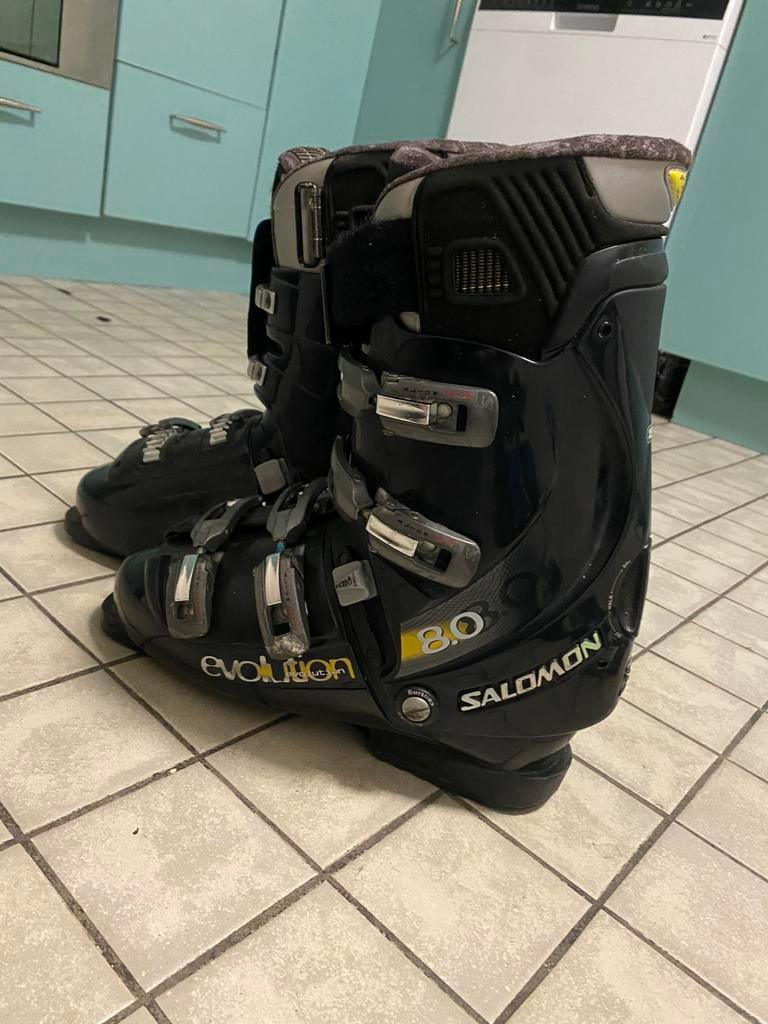 Salomon Skischoenen maat 44, Sport en Fitness, Skiën en Langlaufen, Ophalen, 160 tot 180 cm, Gebruikt, Schoenen