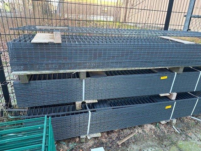 30 x Dubbelstaafs  dikte: 6x5x6 hekwerken 63/250cm €435,-, Ophalen, Nieuw, 20 meter of meer, Gaas