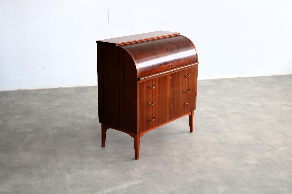 vintage secretaire | bureau | SMI | Zweden, Gebruikt, ., Ophalen of Verzenden, .