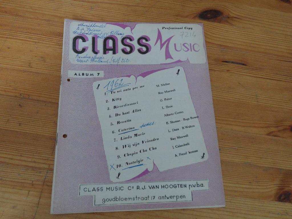 Class music album 7 en 12 en 13, Gebruikt, Gitaar, Ophalen of Verzenden, Artiest of Componist