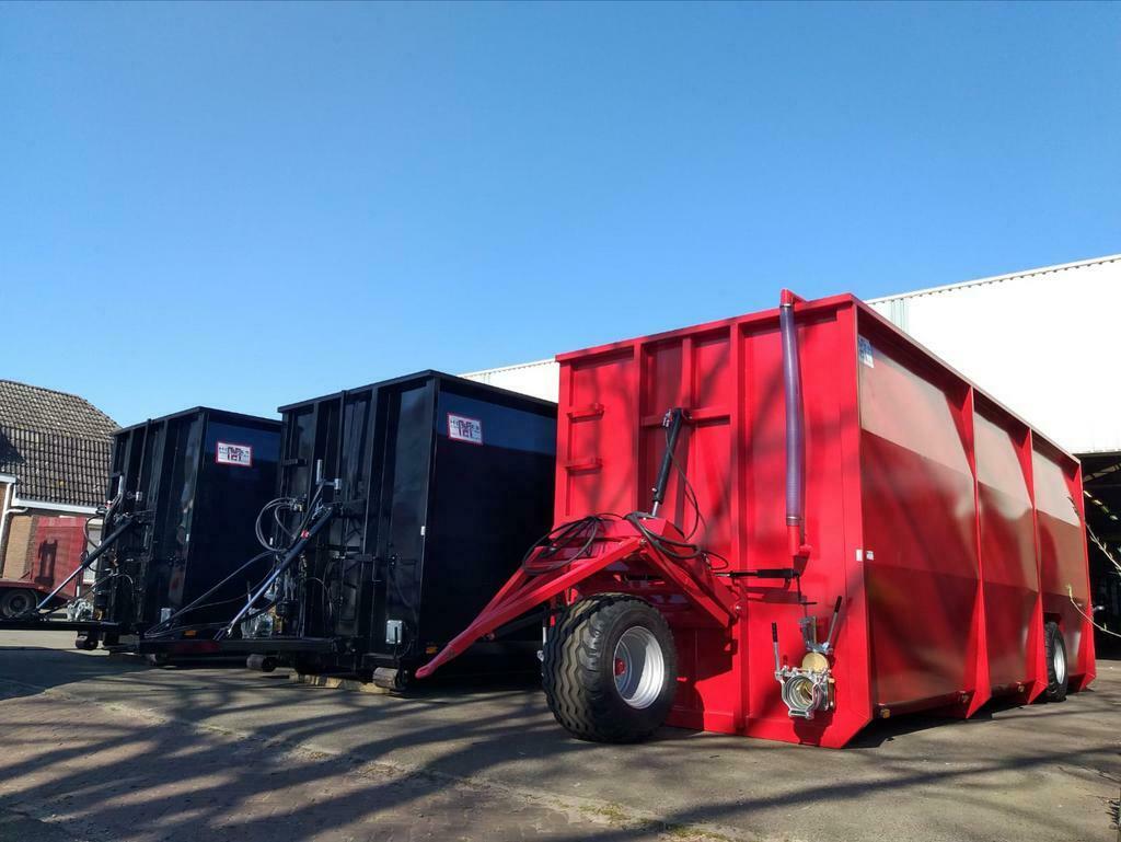 45m3 Mestcontainer met 5mm wanddikte, Ophalen of Verzenden, Transport