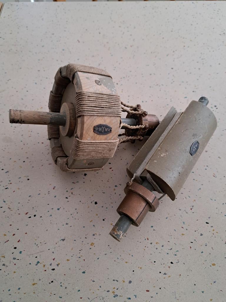 Demonstratiemodellen ankers electromotor Phywe, Ophalen of Verzenden