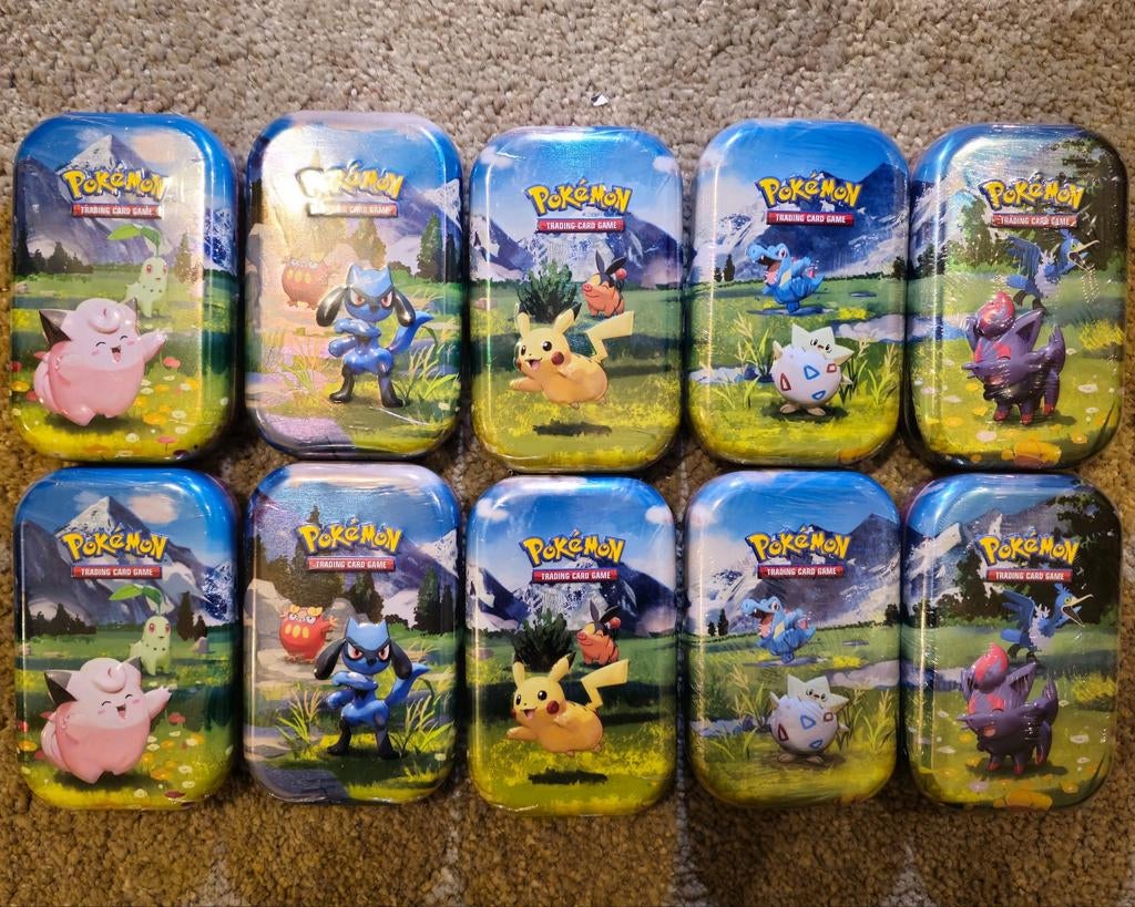 Pokémon Mini Tin - Ascended Heroes ART SET, Ophalen of Verzenden, Nieuw, Overige typen, Foil