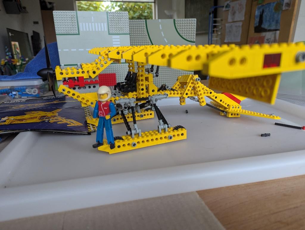 Lego technic set prop plane  (compleet), Kinderen en Baby's, Speelgoed | Duplo en Lego, Ophalen of Verzenden, Gebruikt, Complete set